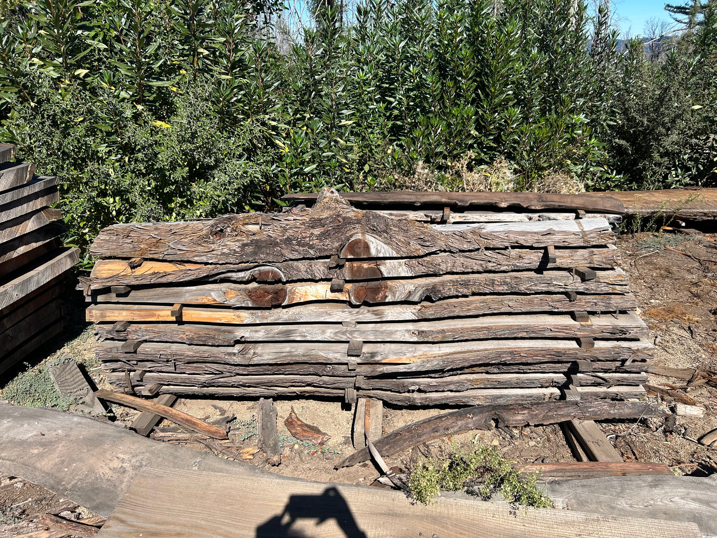 Redwood Slabs