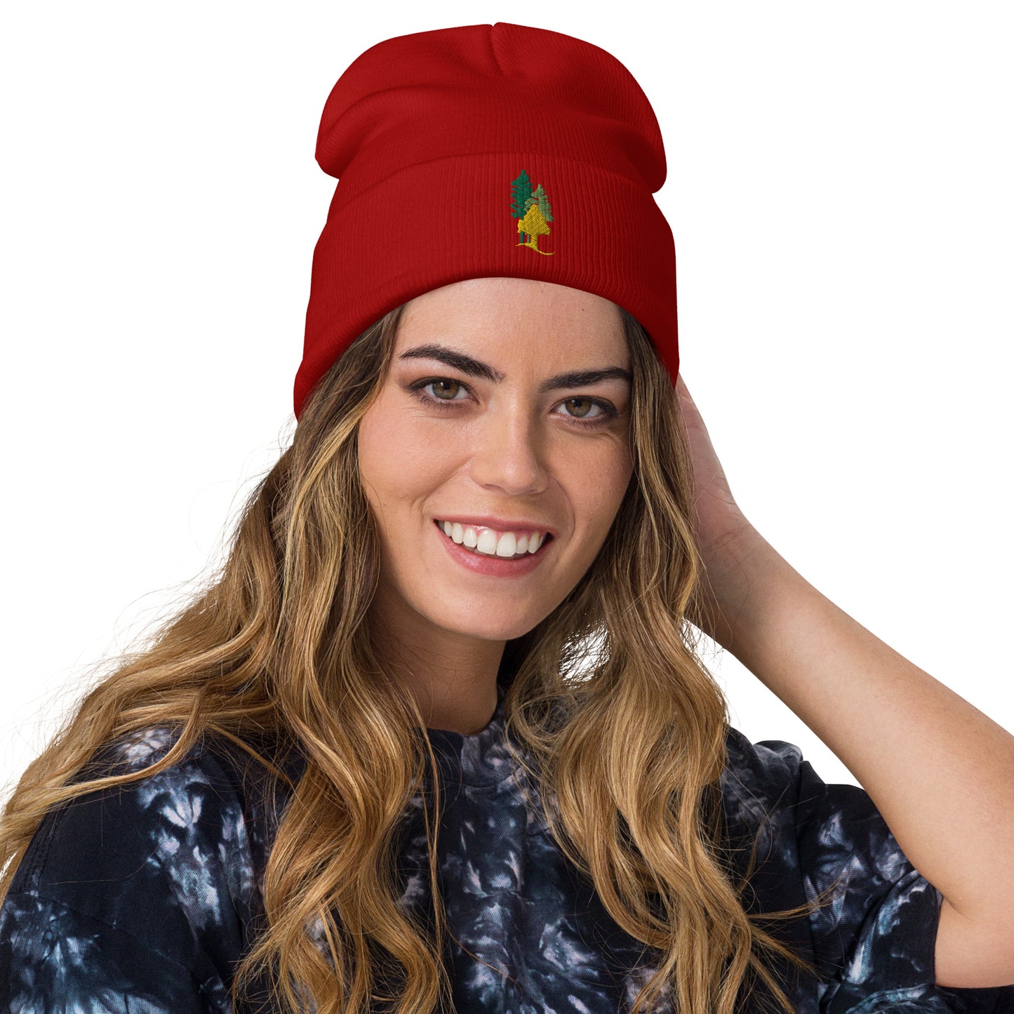 Out Of The Woods Embroidered Beanie