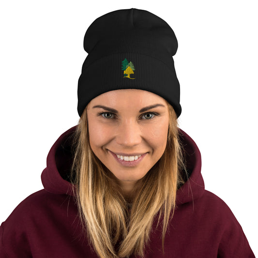 Out Of The Woods Embroidered Beanie